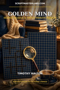 Golden Mind Senior Puzzle & Brain Health Bundle (Large Print)