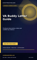 VA Buddy Letter Guide PDF cover